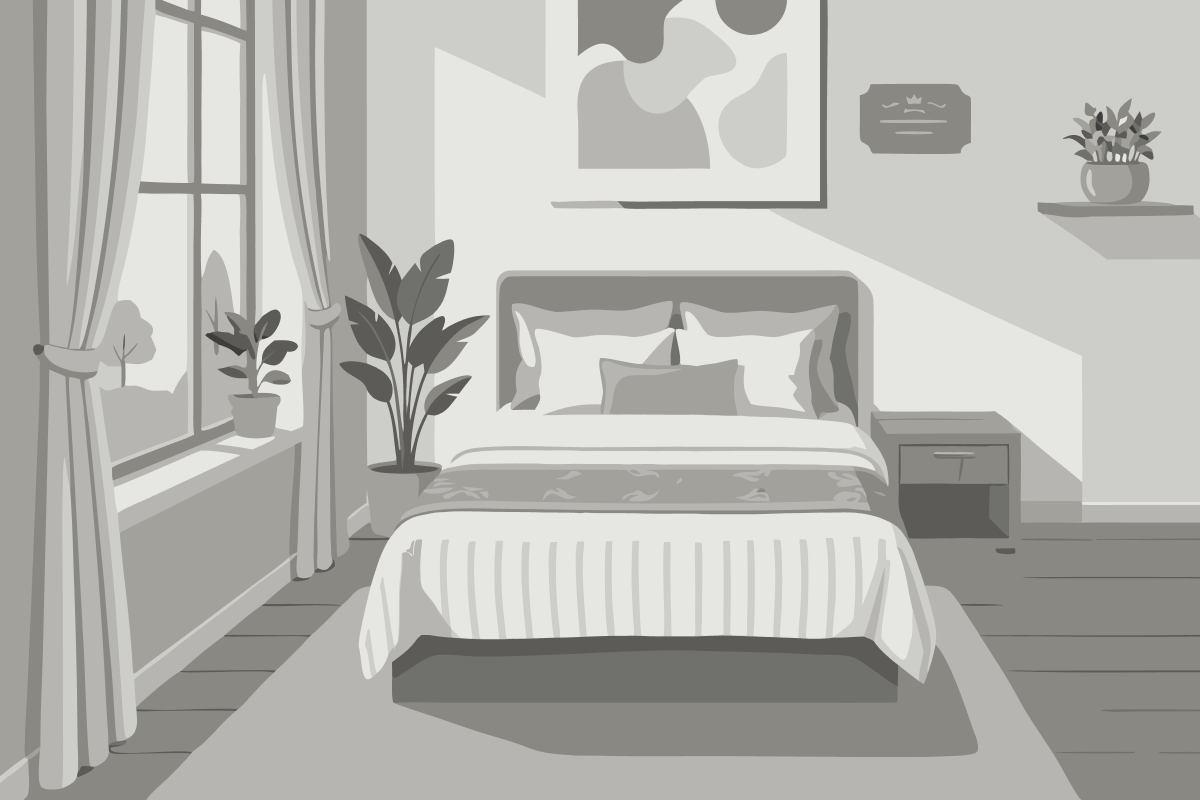 Posto Letto in Dormitorio Femminile per 4 Persone